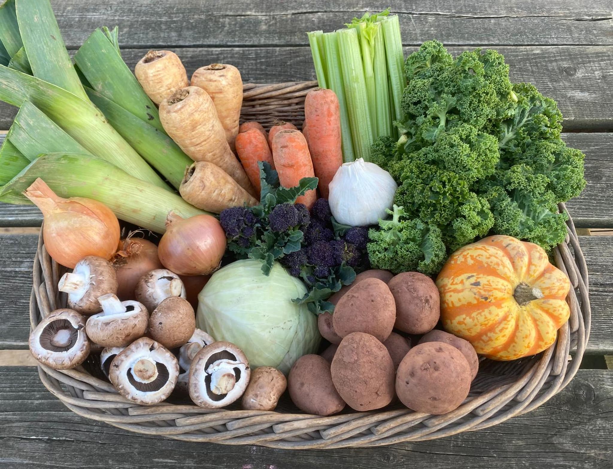 1. Organic Veg Boxes
